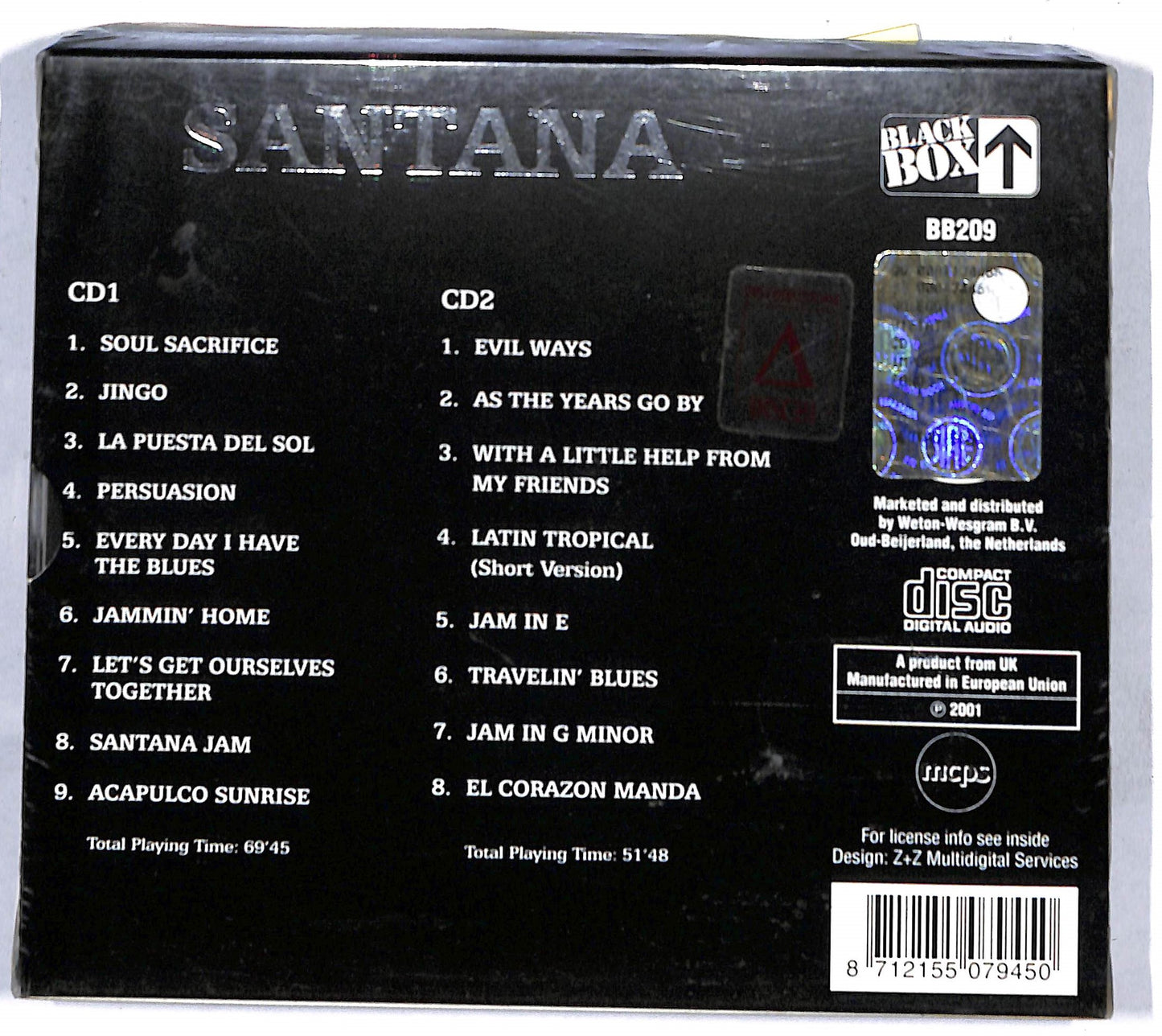 EBOND Santana - Jingo ( 2 cd) CD106404
