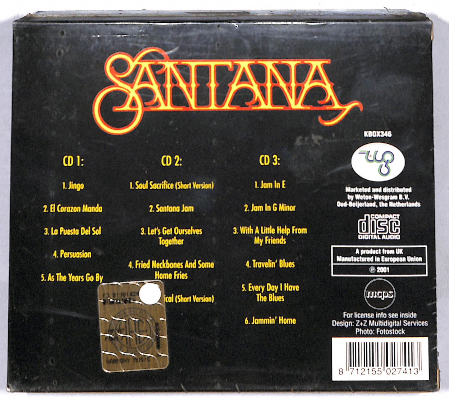 EBOND Santana - Santana CD CD106411