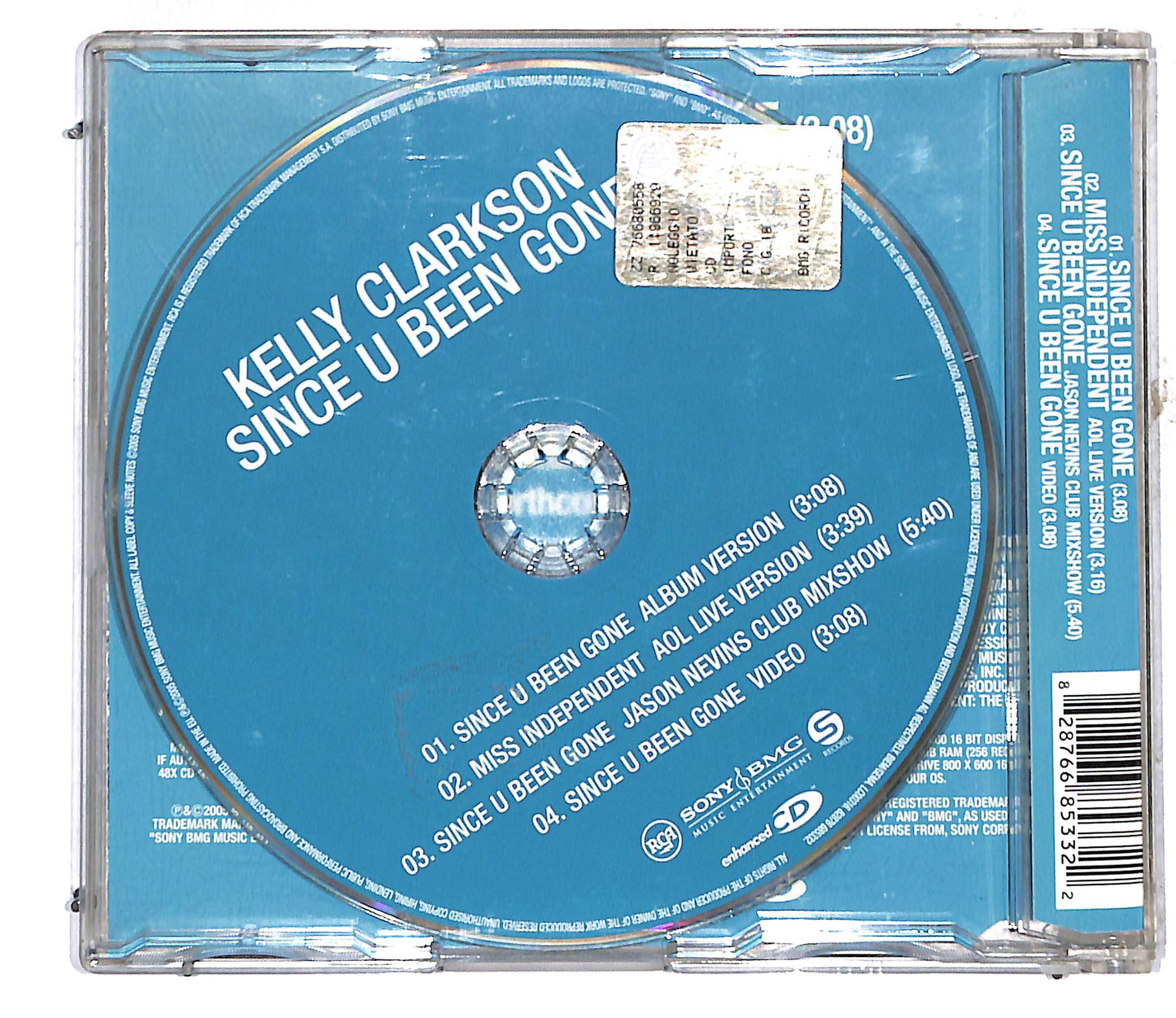 EBOND Kelly Clarkson - Since U Been Gone CD CD106609
