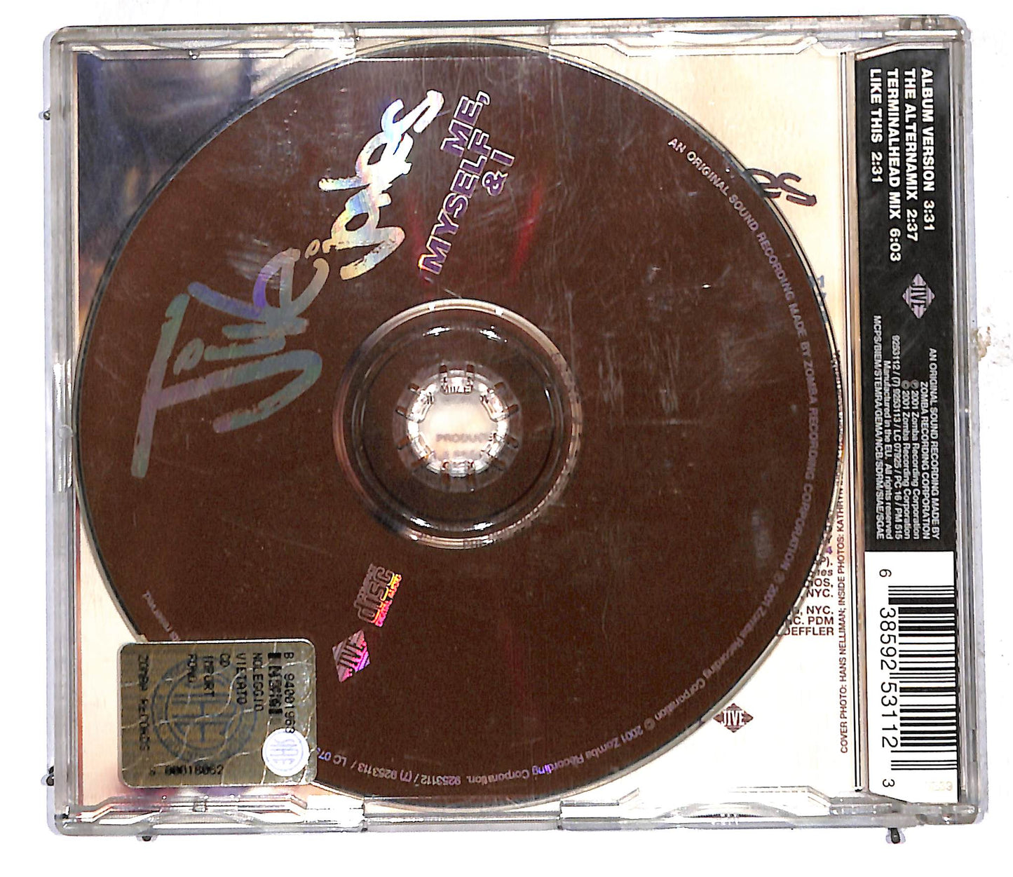 EBOND Jive Jones - Me, Myself & I CD CD106618