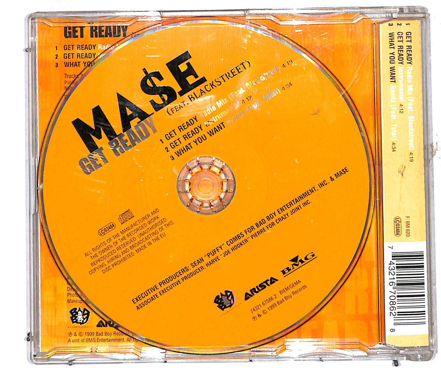 EBOND Ma$e Feat. Blackstreet - Get Ready CD CD106629