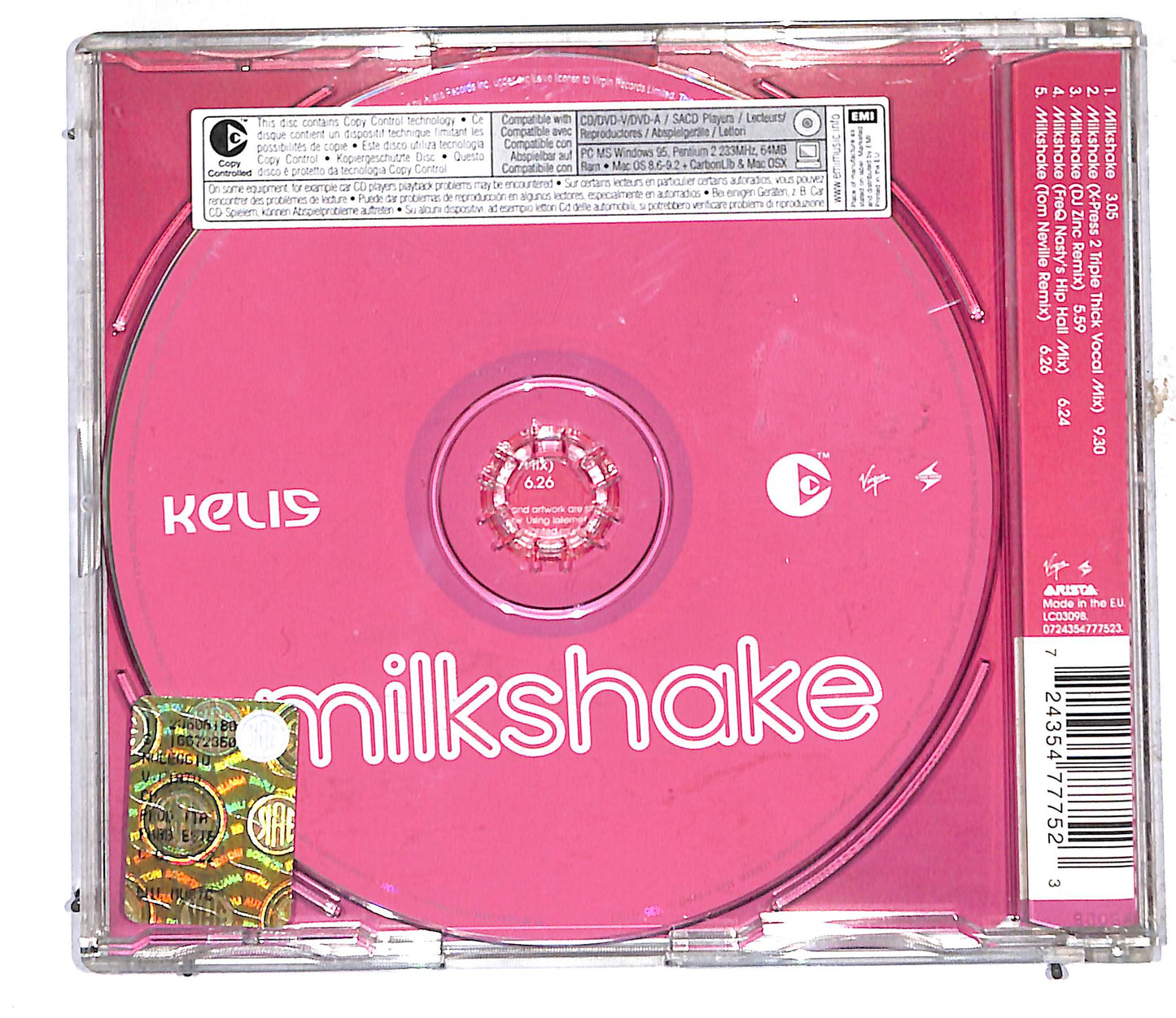 EBOND Kelis - Milkshake CD CD106630