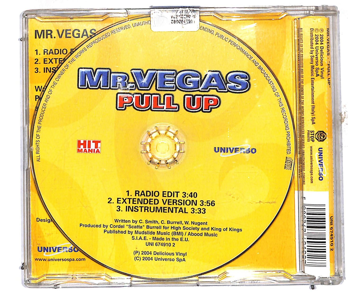 EBOND Mr. Vegas - Pull Up CD CD106650