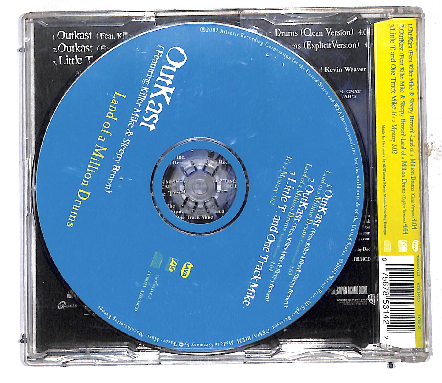EBOND OutKast Featuring Killer Mike & Sleepy Brown - Land Of A Million Drums CD CD106658