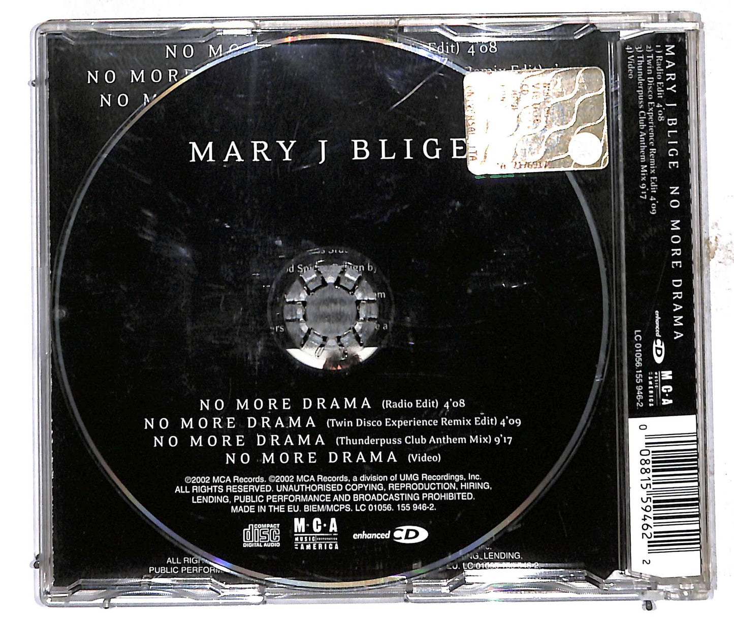 EBOND Mary J Blige - No More Drama CD CD106674