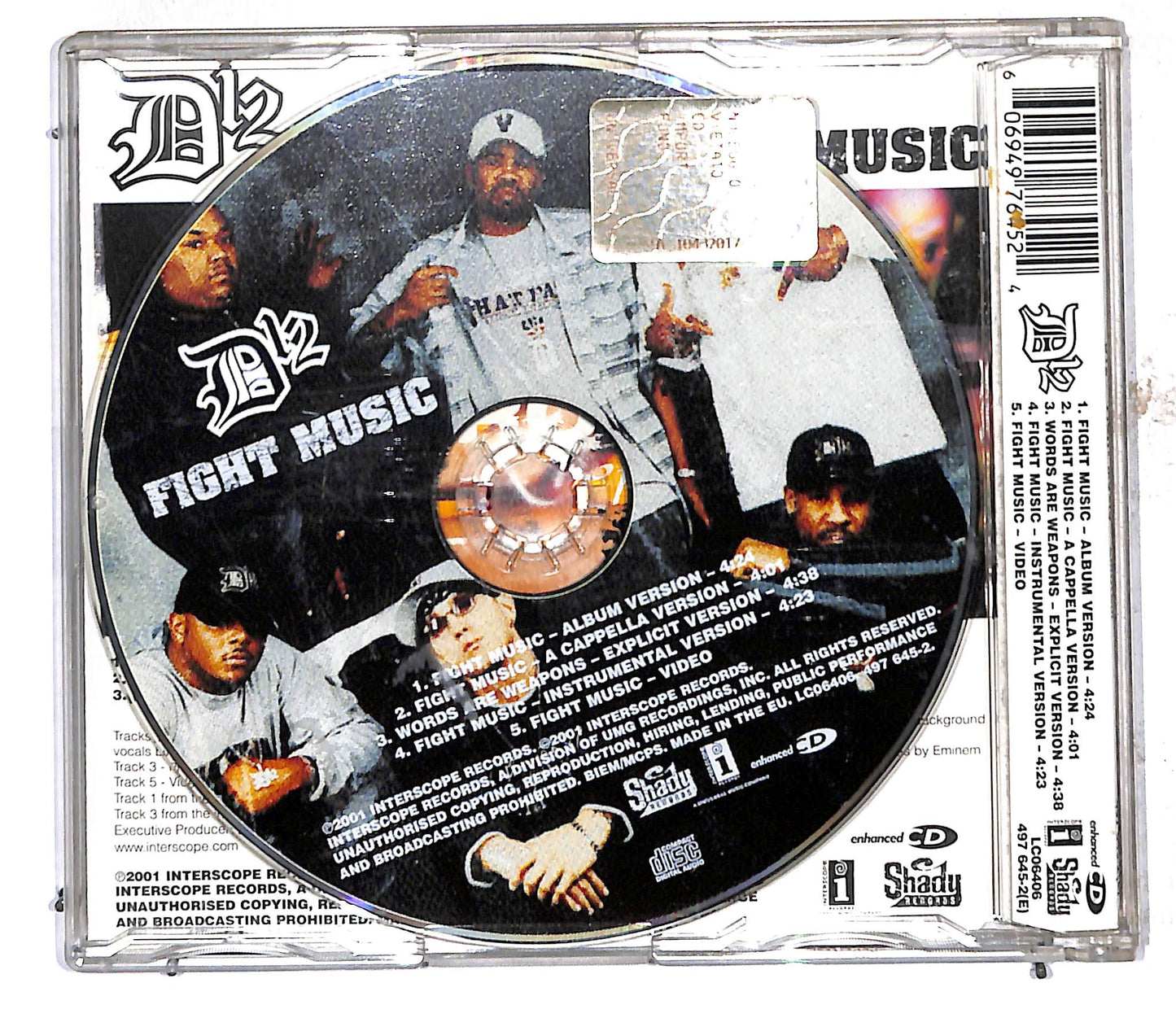 EBOND D12 - Fight Music CD CD106681