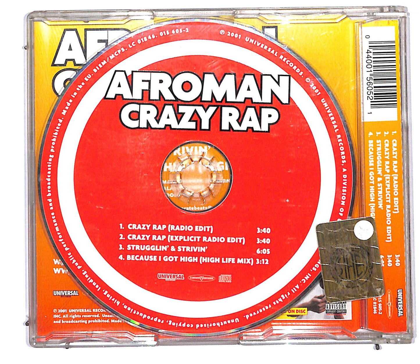 EBOND Afroman - Crazy Rap CD CD106711