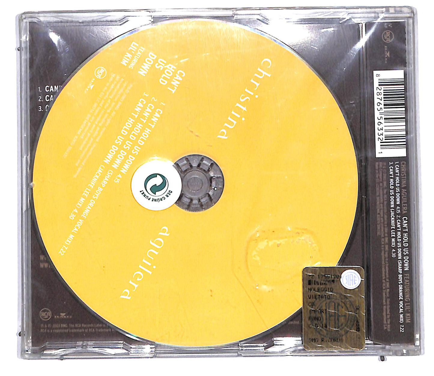 EBOND Christina Aguilera Featuring Lil' Kim - Can't Hold Us Down CD CD106713