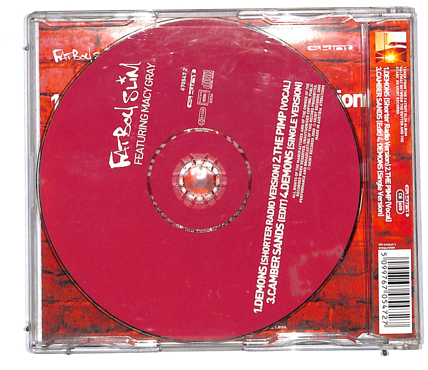 EBOND Fatboy Slim Featuring Macy Gray - Demons CD CD106737