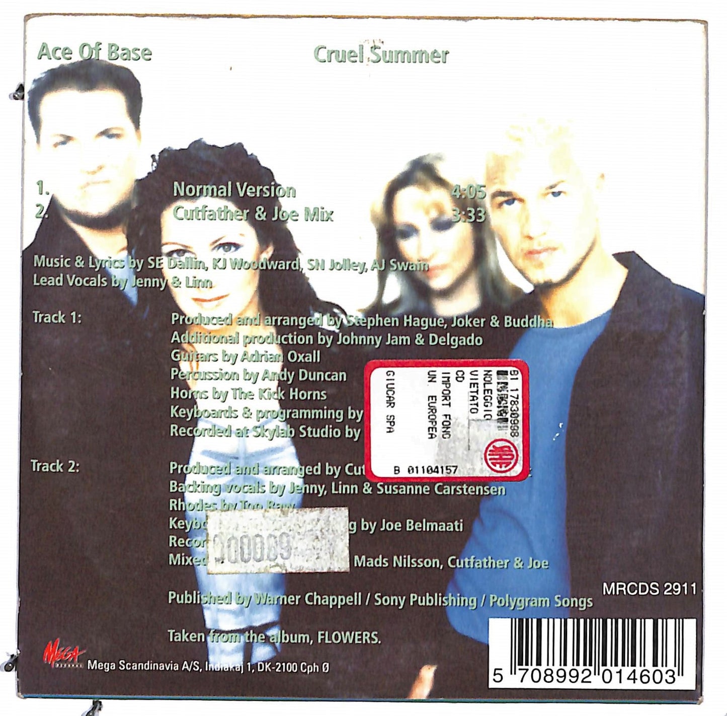 EBOND Ace Of Base - Cruel Summer CD CD106806