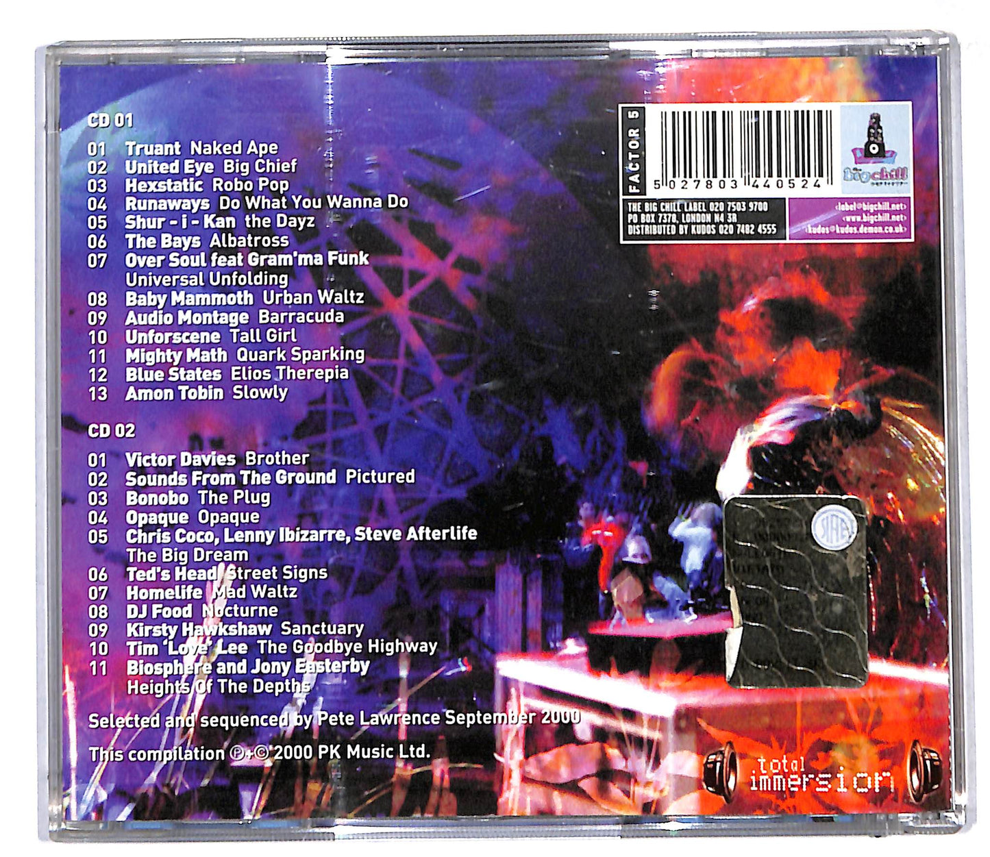 EBOND Various - The Big Chill: Enchanted 02 CD CD106835