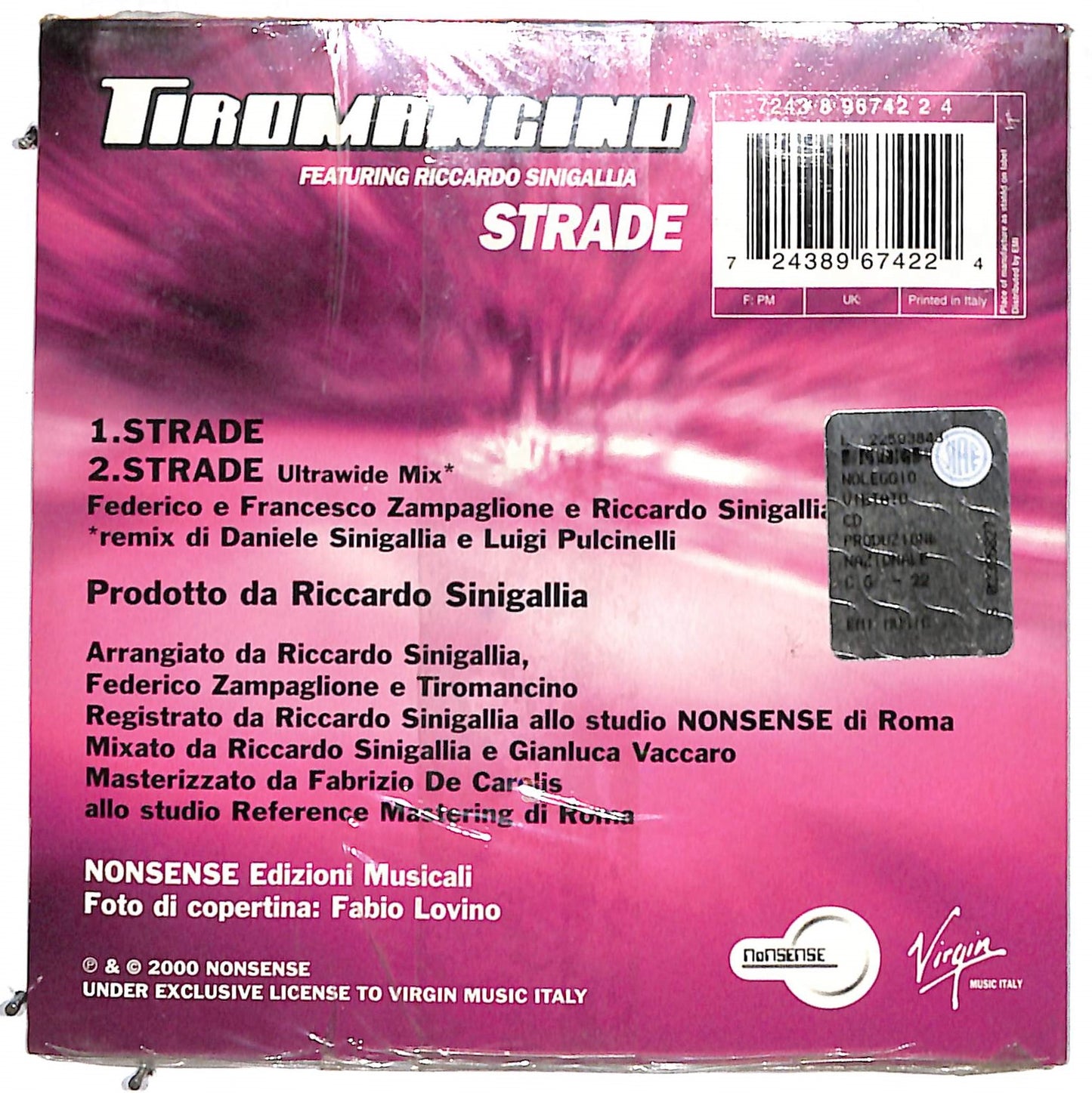 EBOND Tiromancino - Strade CD CD107006