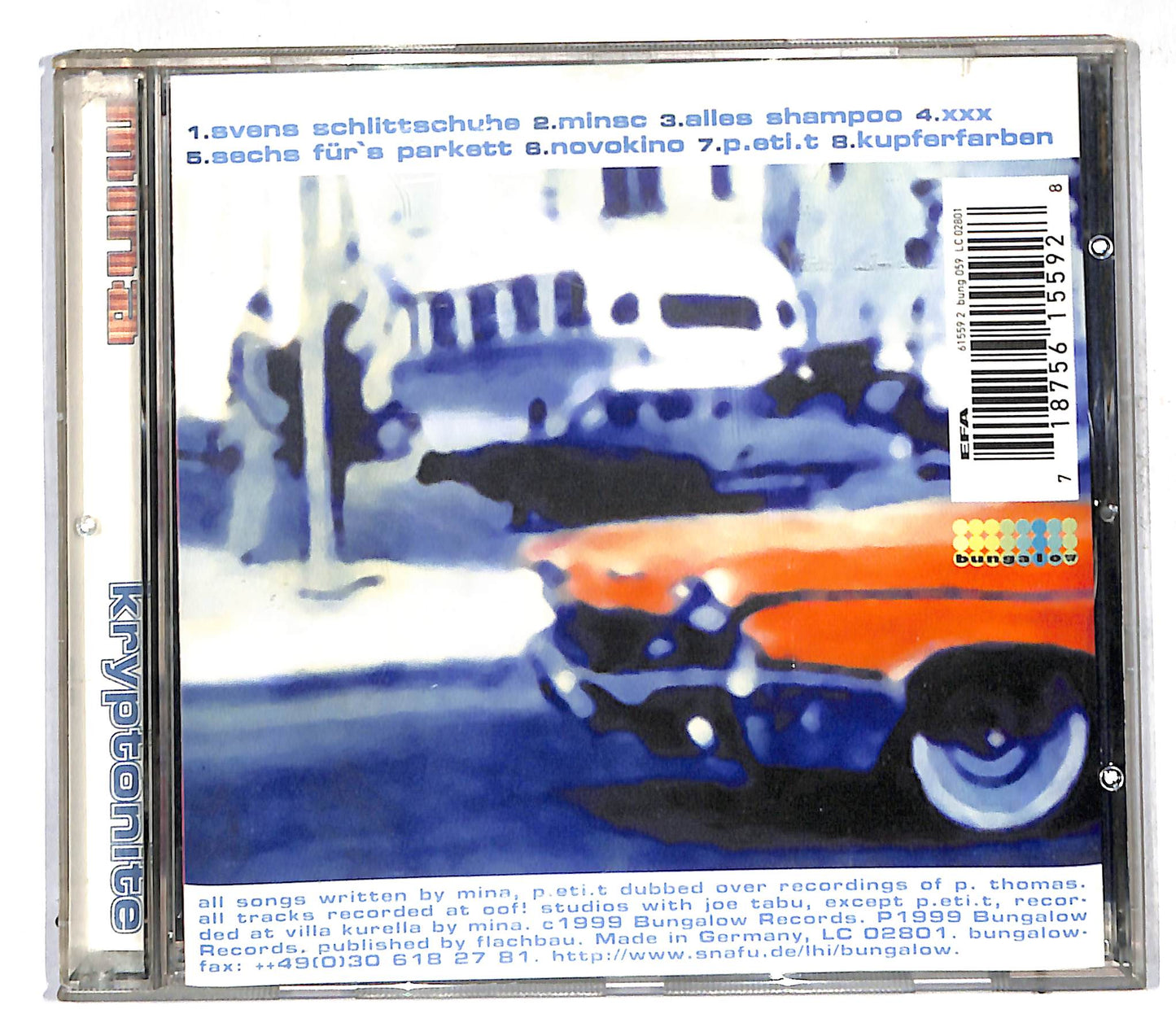 EBOND Mina - Kryptonite CD CD107034