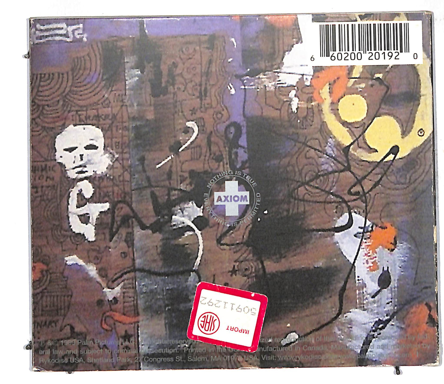EBOND Material - Intonarumori CD CD107036