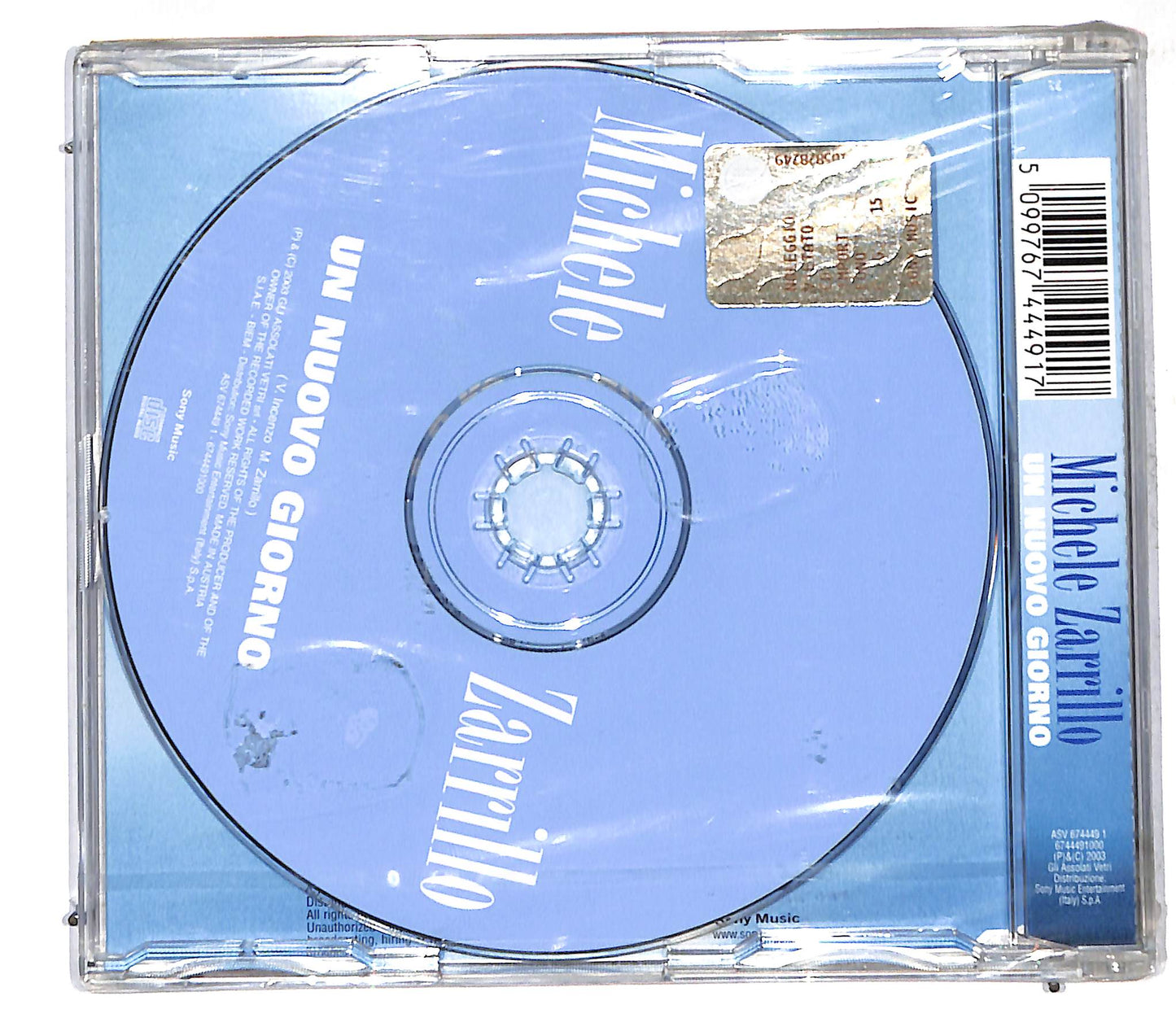 EBOND Michele Zarrillo - Un Nuovo Giorno CD CD107066