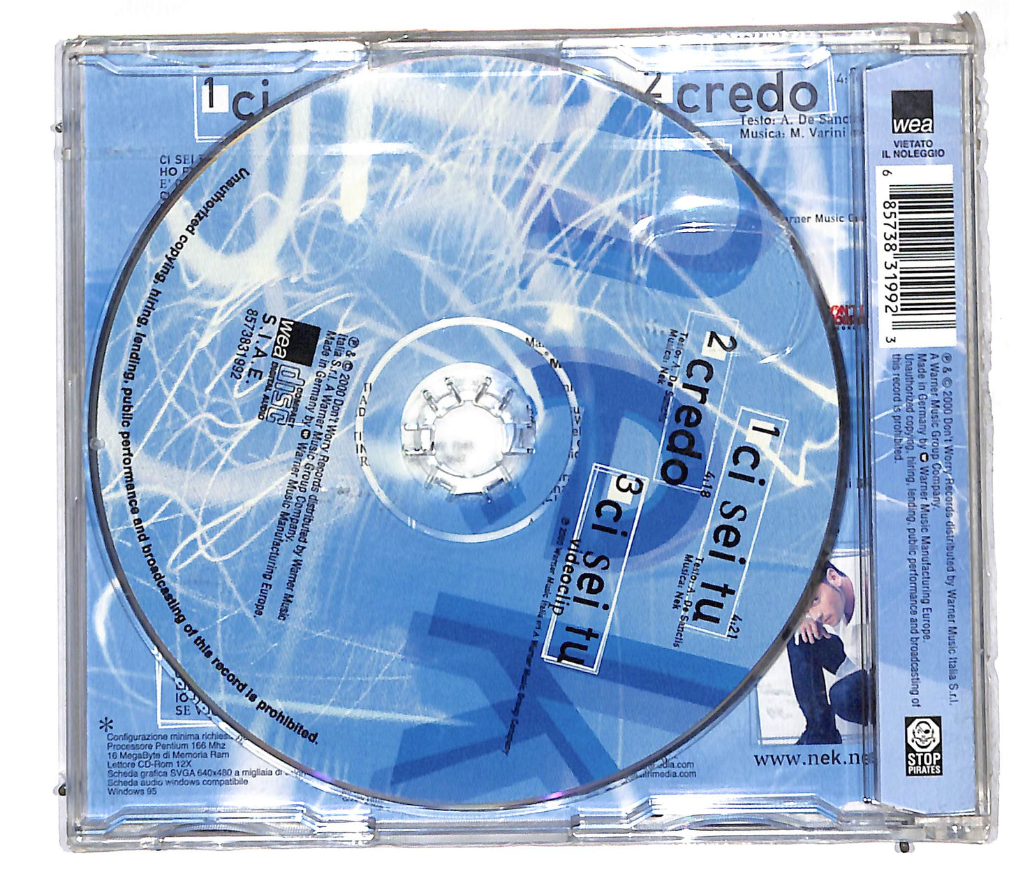 EBOND Nek - Ci Sei Tu CD CD107078