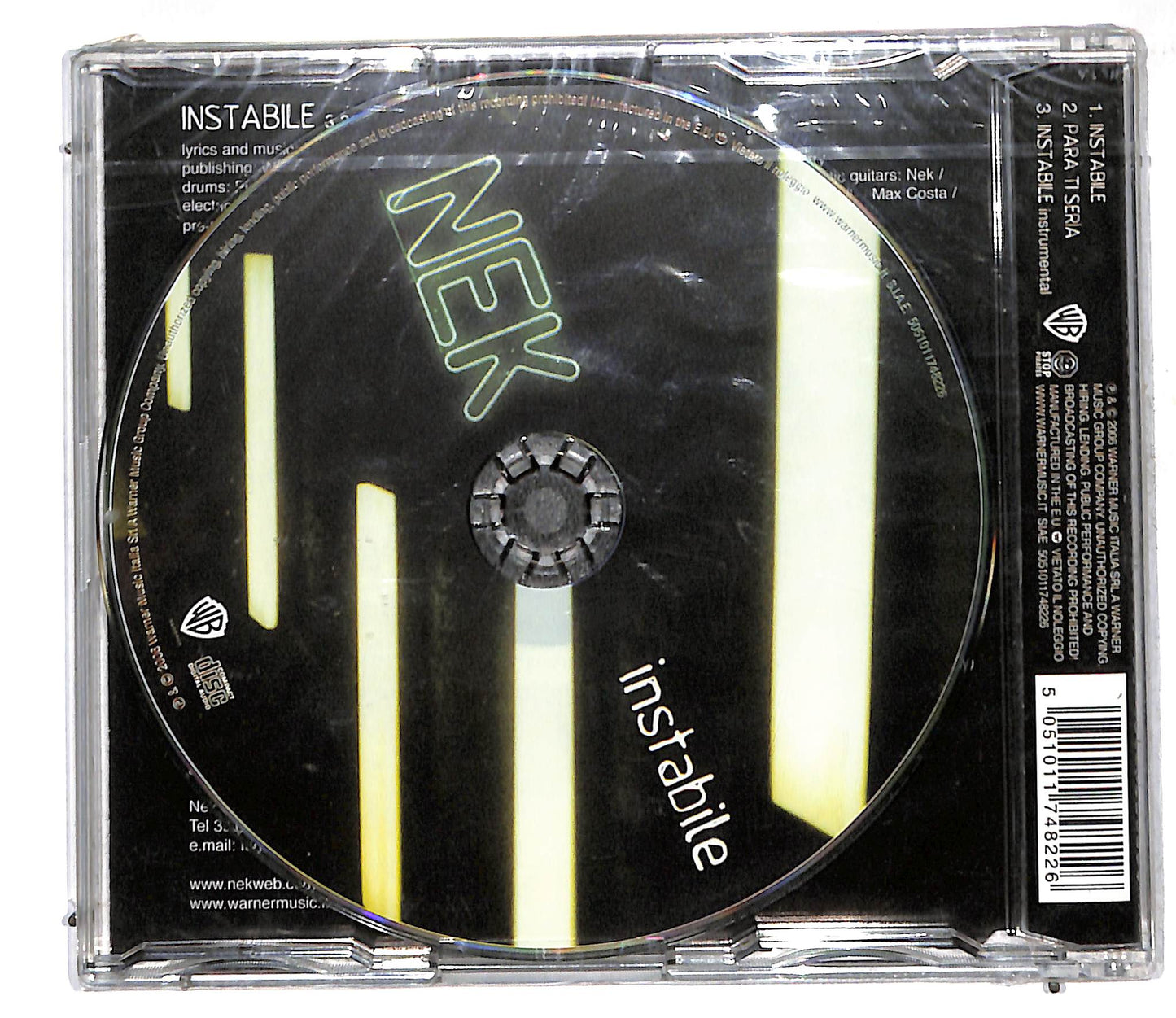 EBOND Nek - Instabile CD CD107079