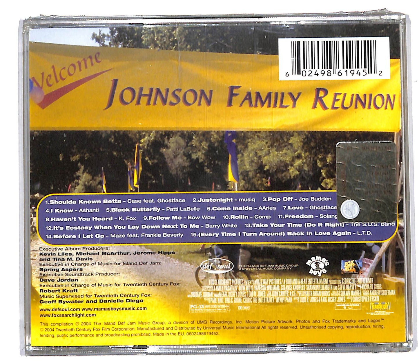 EBOND Various - Johnson Family Vacation (Music From And Inspired CD CD107116