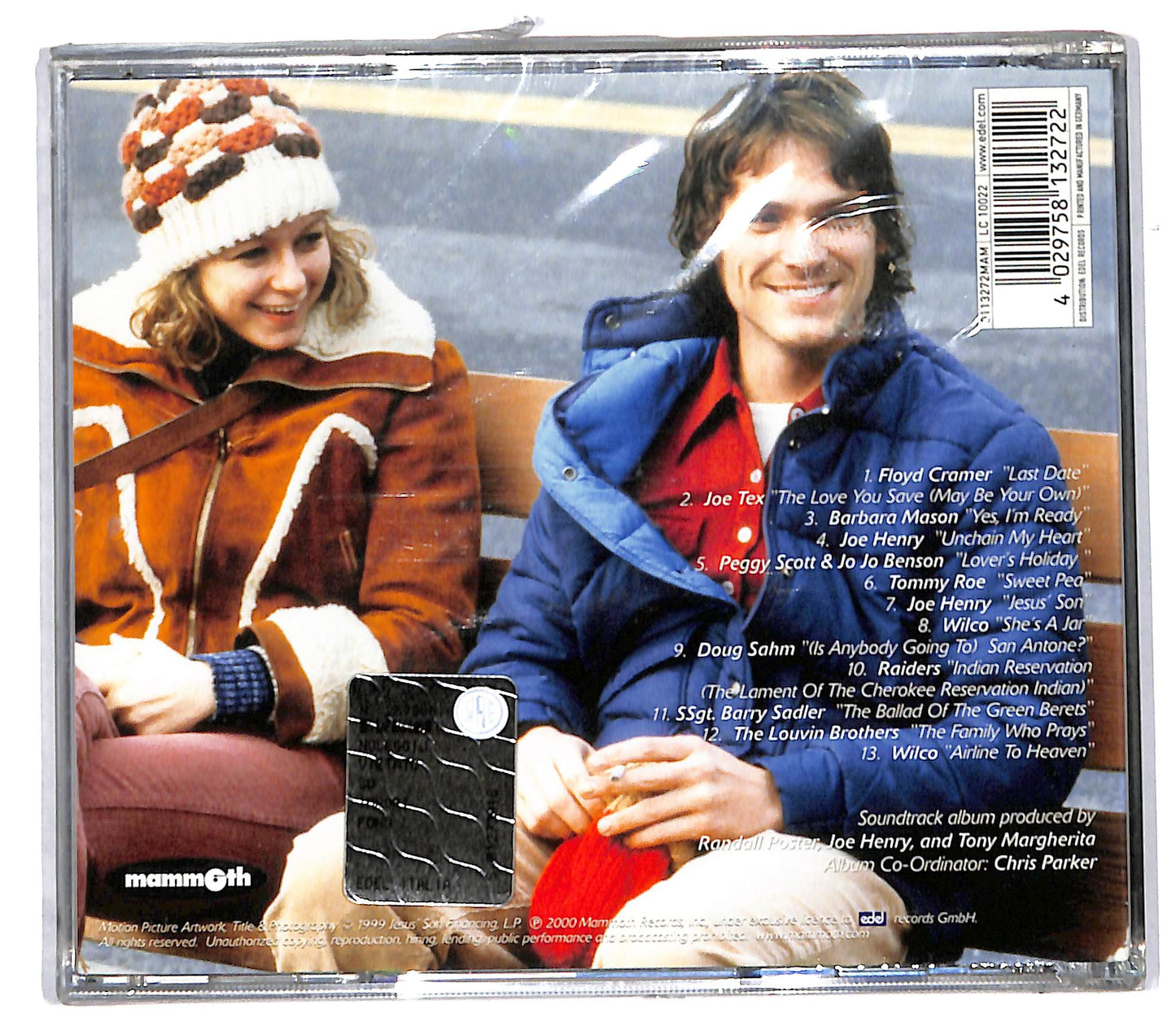 EBOND Various - Jesus' Son (Original Motion Picture Soundtrack) CD CD107117