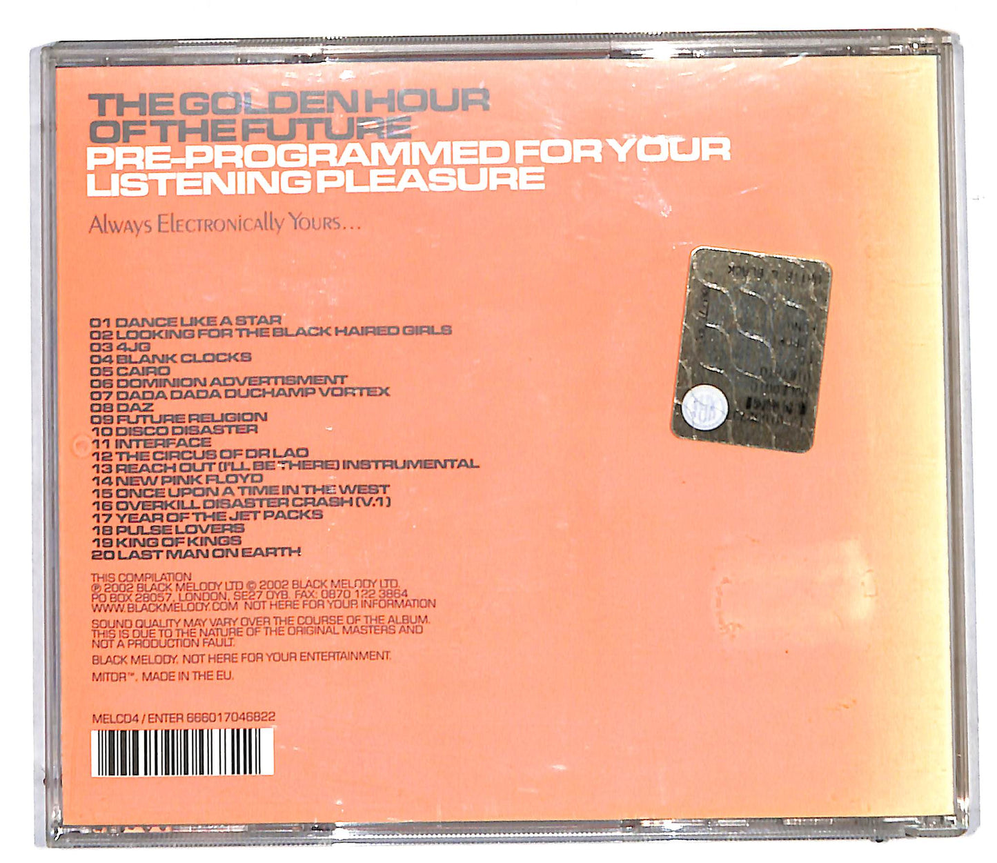 EBOND The Future And The Human League - The Golden Hour CD CD107155
