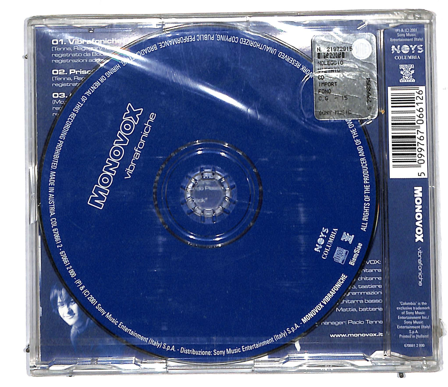 EBOND Monovox - Vibrafoniche CD CD107163
