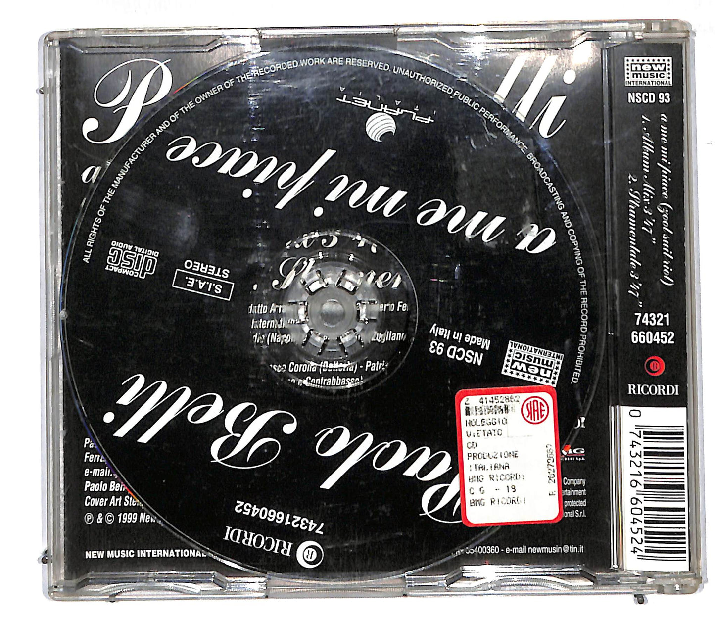 EBOND Paolo Belli - A Me Mi Piace CD CD107220