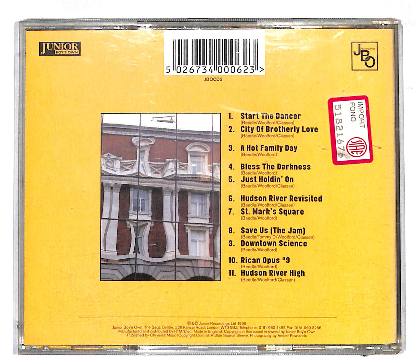 EBOND Black Science Orchestra - Walters Room CD CD107245