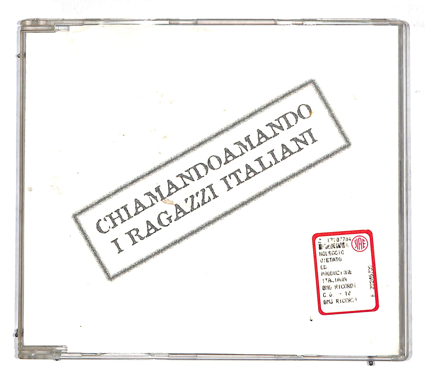 EBOND I Ragazzi Italiani - Chiamandoamando CD CD107247