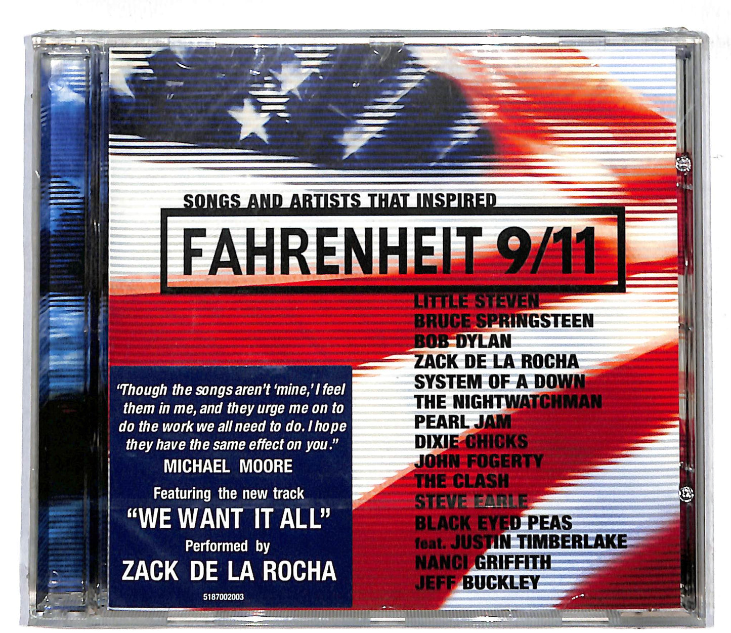 EBOND Various - Songs And Artists That Inspired Fahrenheit 9/11 CD CD107249