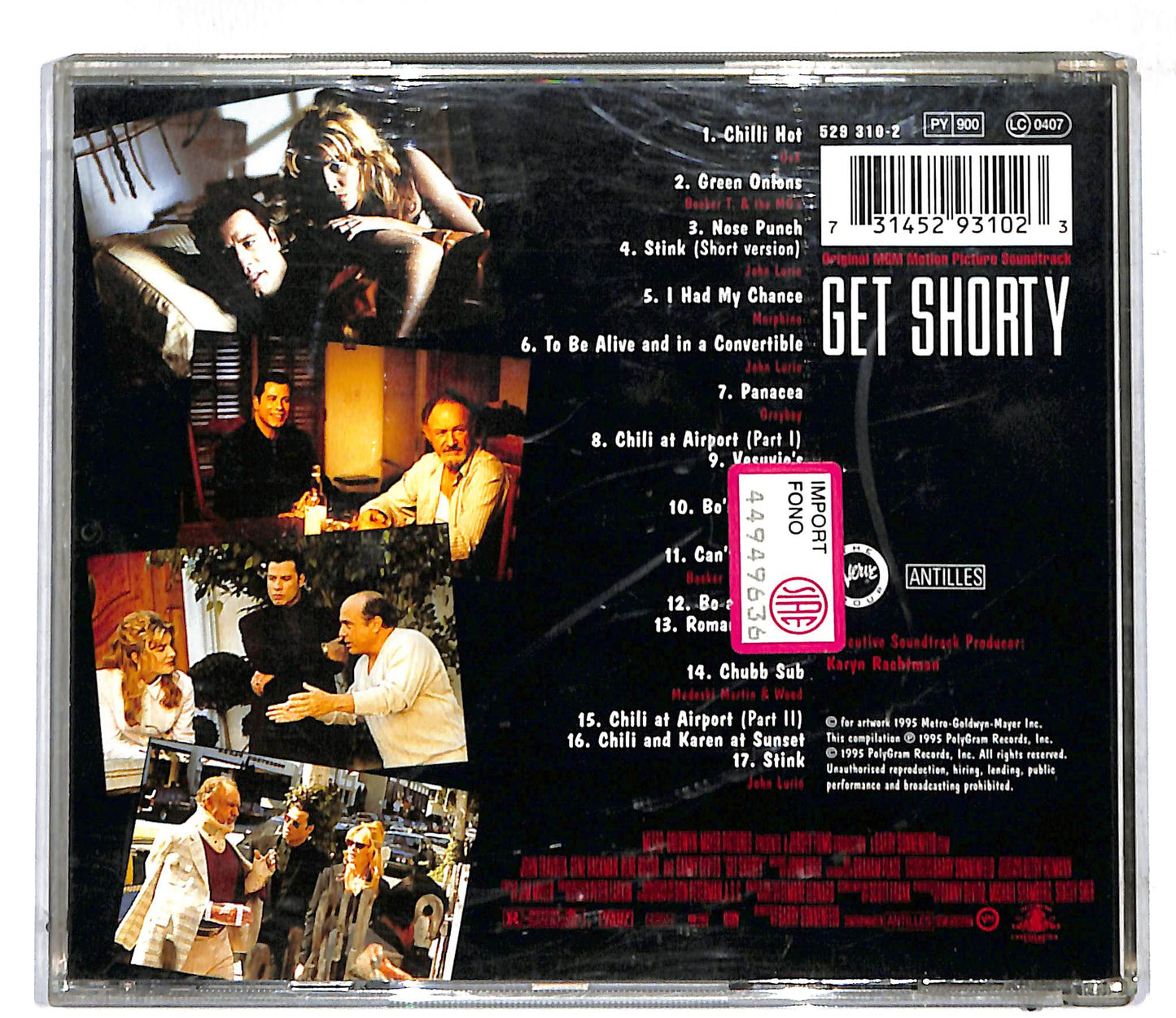 EBOND John Lurie , Various - Get Shorty Soundtrack CD CD107251