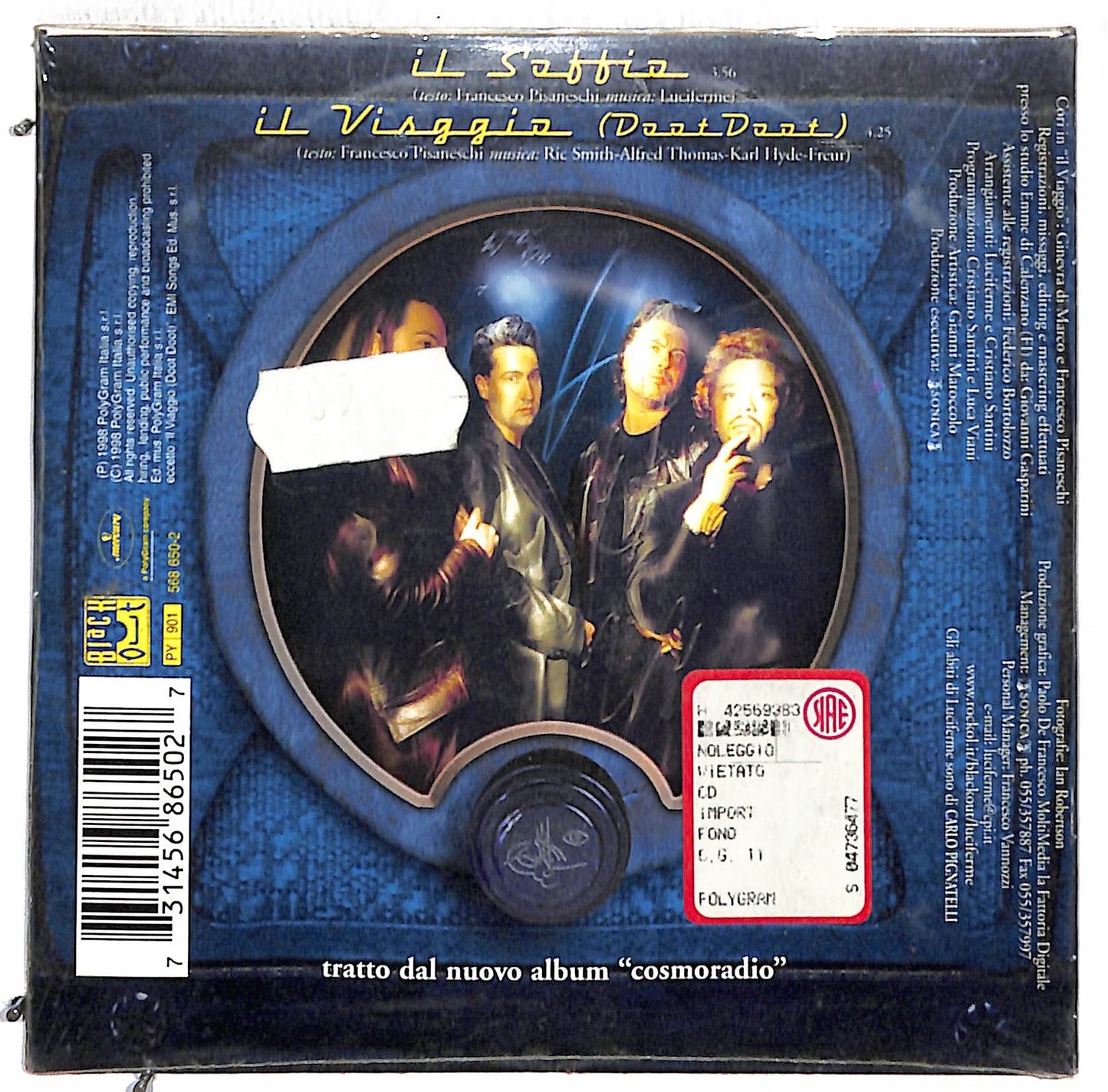 EBOND Luciferme - Il Soffio CD CD107265
