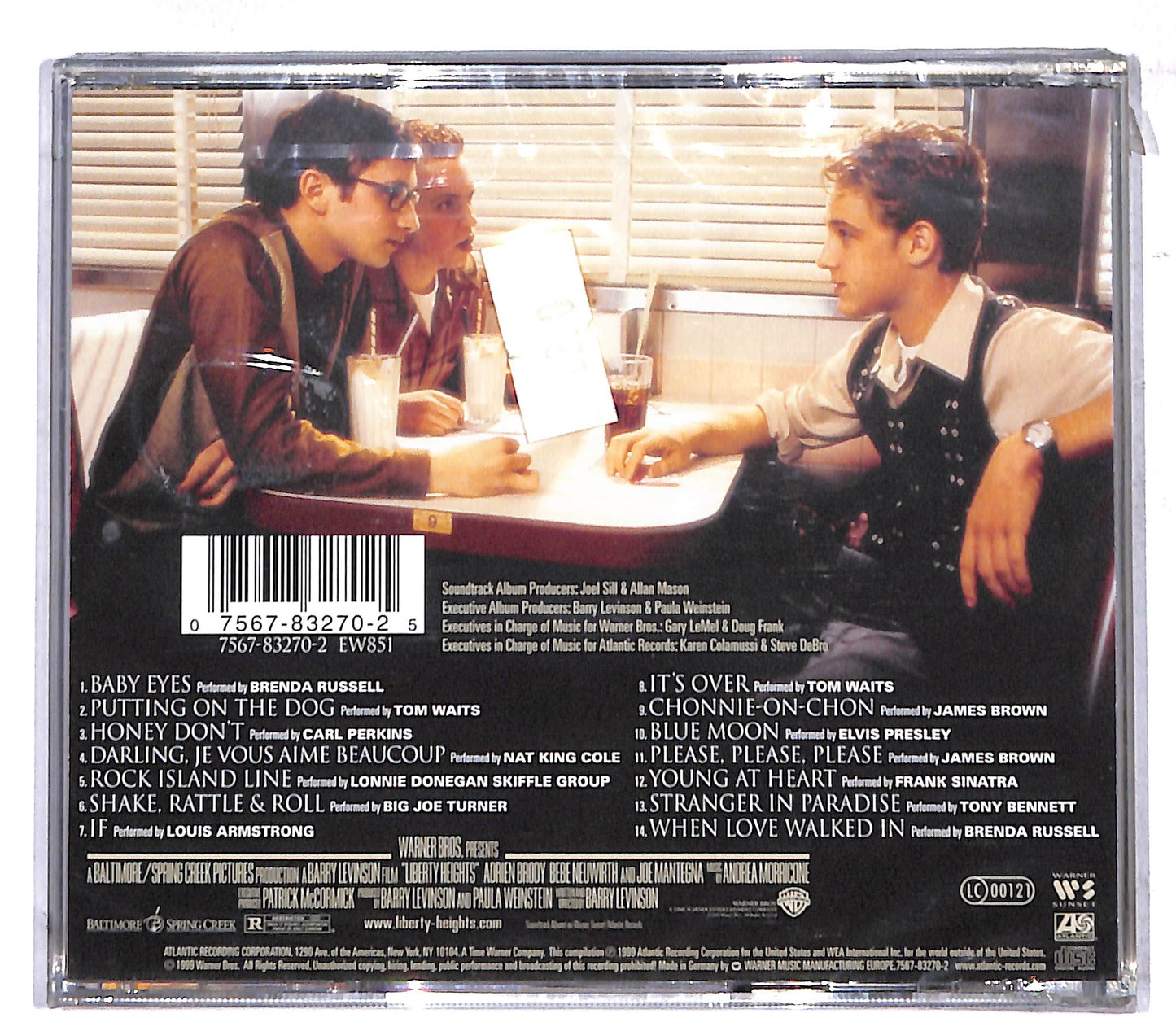 EBOND Various - Liberty Heights: soundtrack CD CD107340