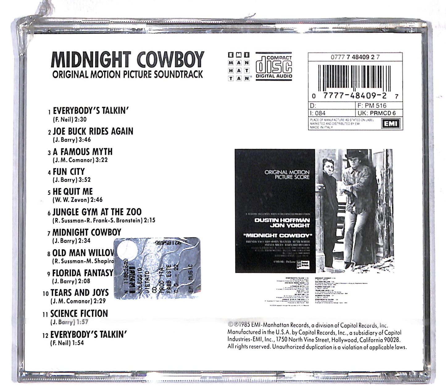 EBOND Various - Midnight Cowboy - Soundtrack CD CD107354