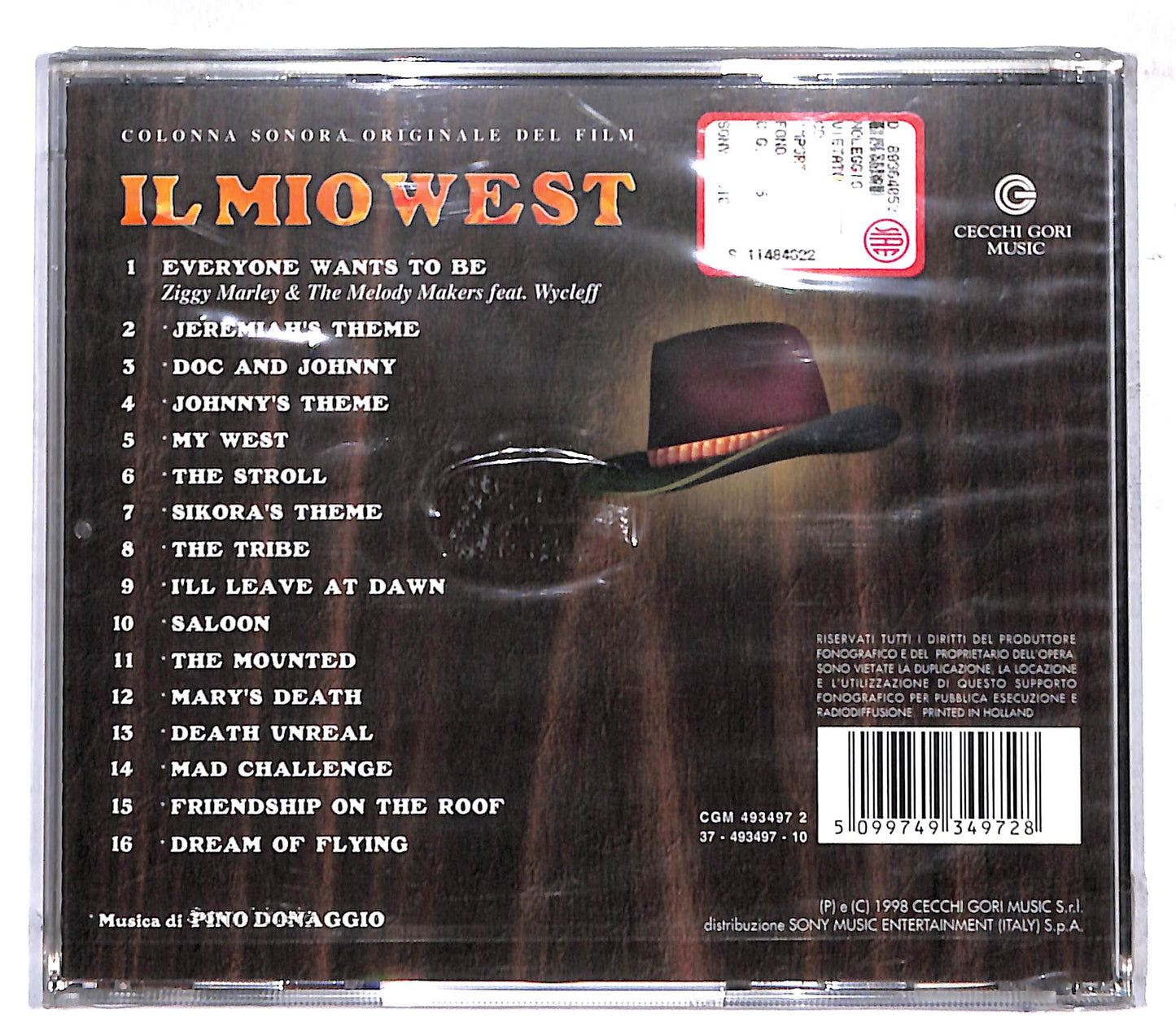 EBOND Pino Donaggio - Il Mio West CD CD107405
