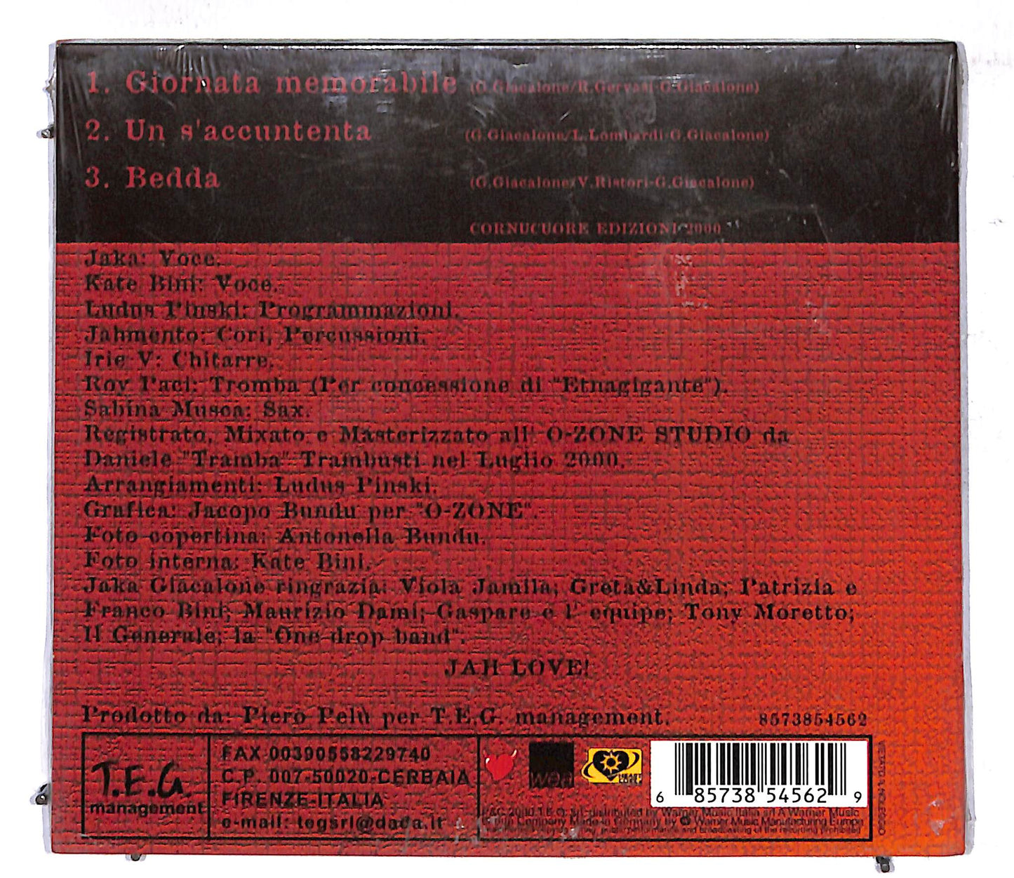 EBOND Jaka - Memorabile DIGIPACK CD CD107411