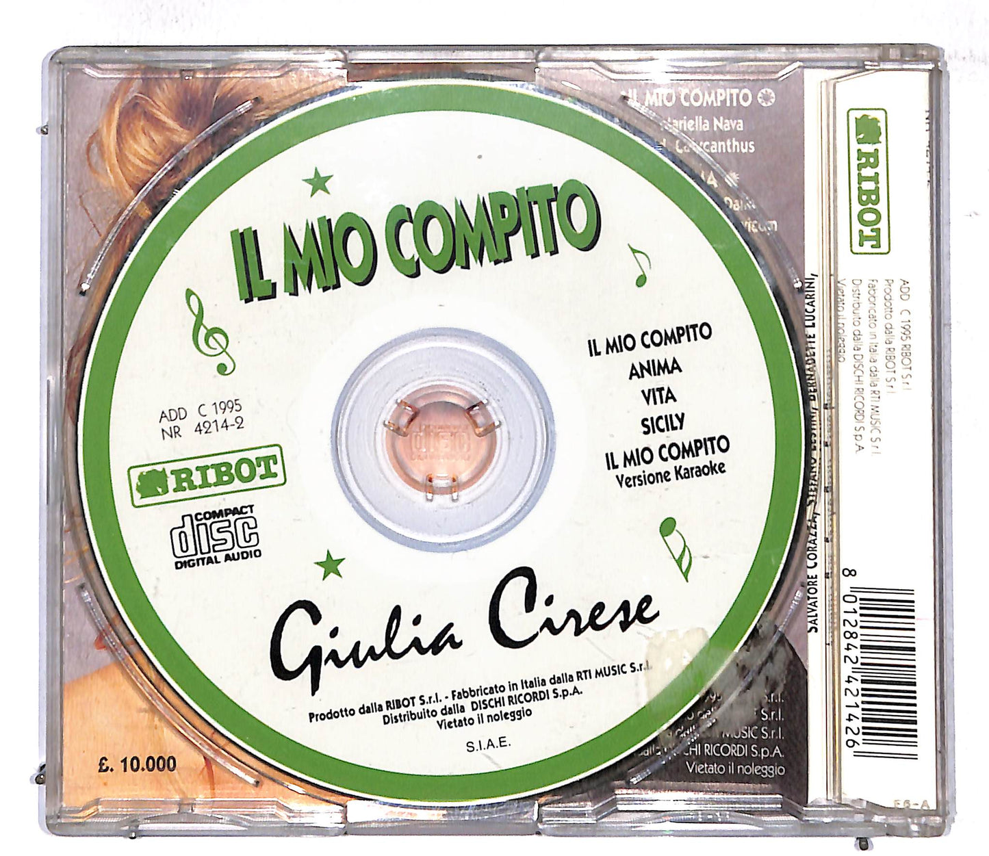 EBOND Giulia Cirese - Il Mio Compito CD CD107440
