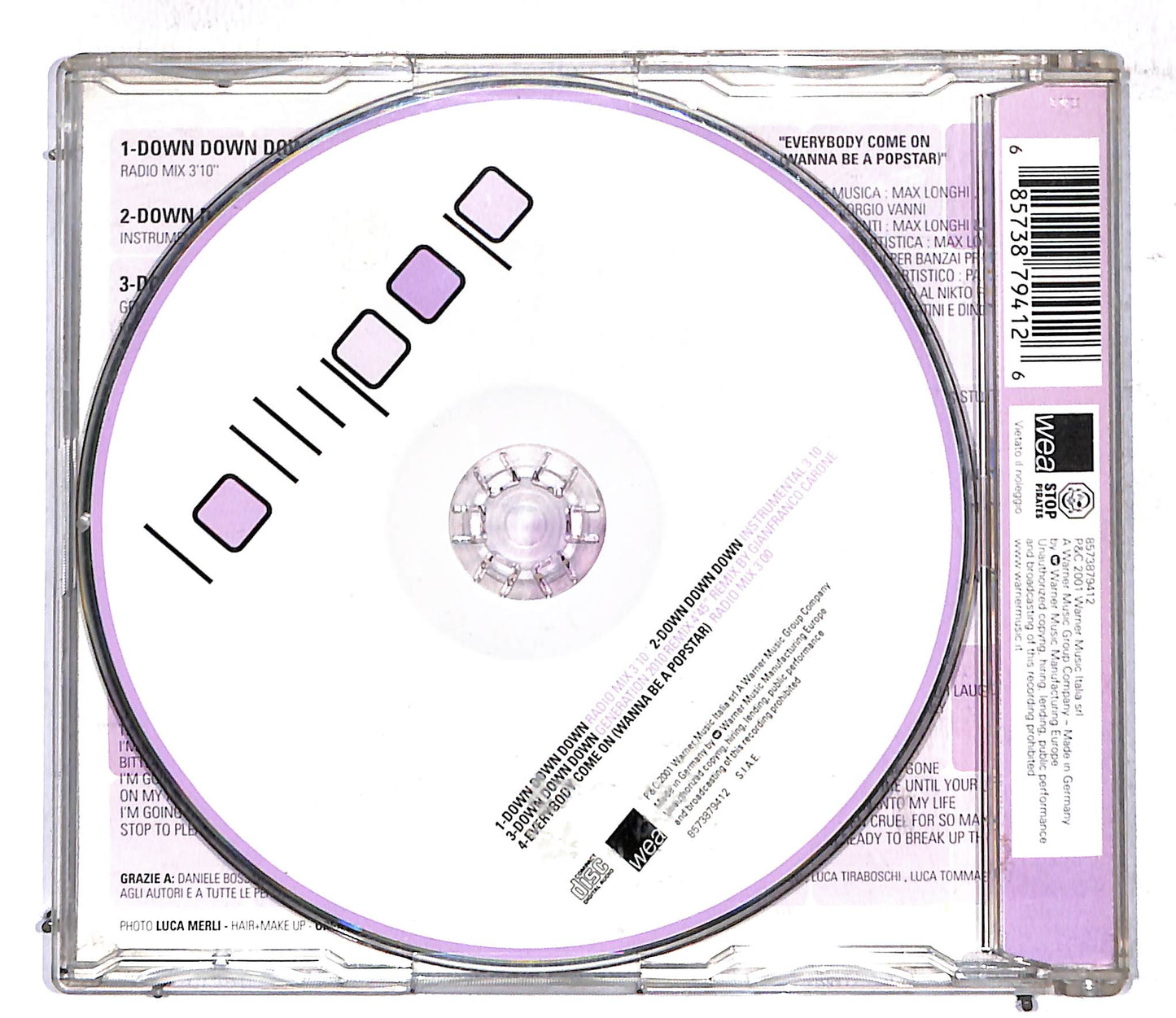 EBOND Lollipop - Down Down Down / Everybody Come On CD CD107454