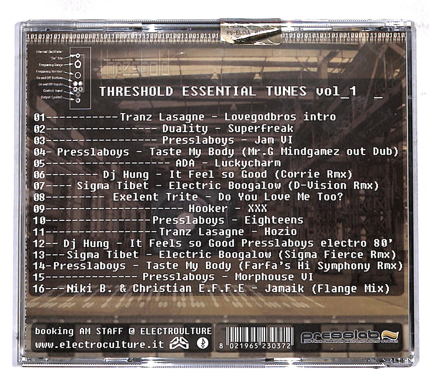 EBOND Threshold essential tunes vol 1 CD CD107463