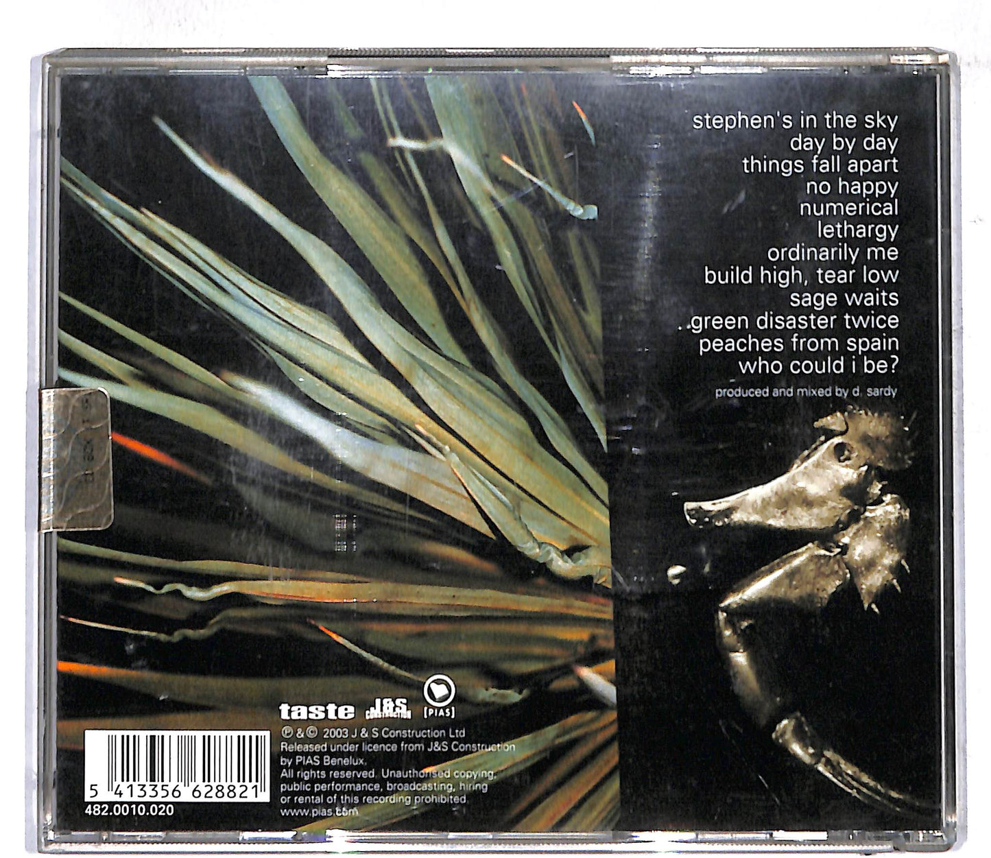 EBOND Serafin - No Push Collide CD CD107512