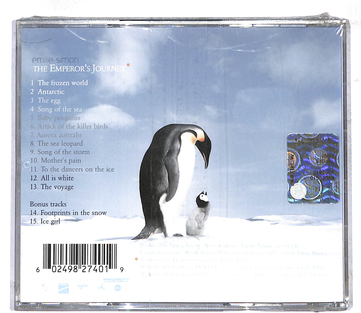 EBOND Emilie Simon - The Emperor's Journey CD CD107524