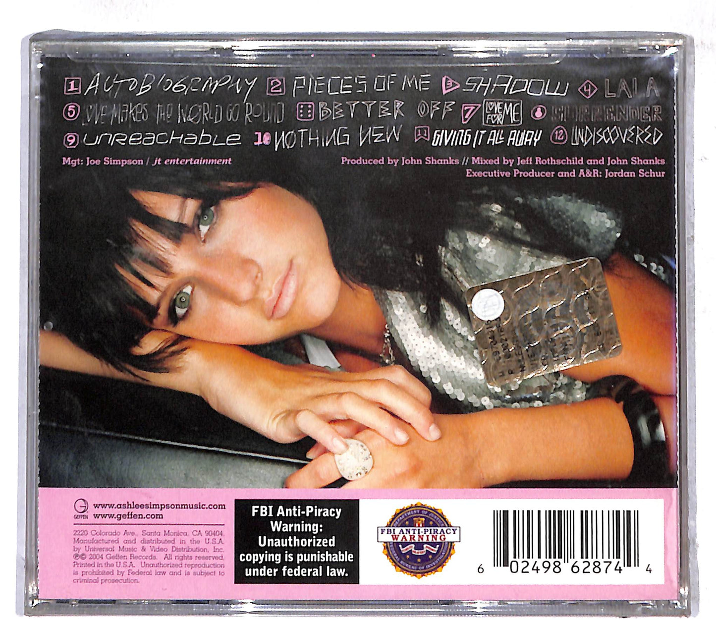 EBOND Ashlee Simpson - Autobiography CD CD107607
