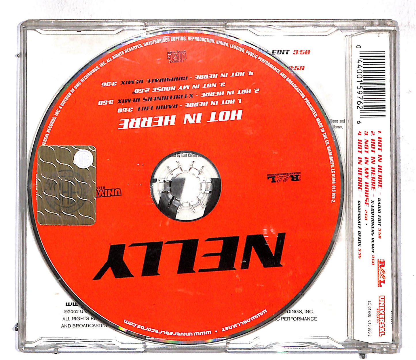 EBOND Nelly - Hot In Herre CD CD107701