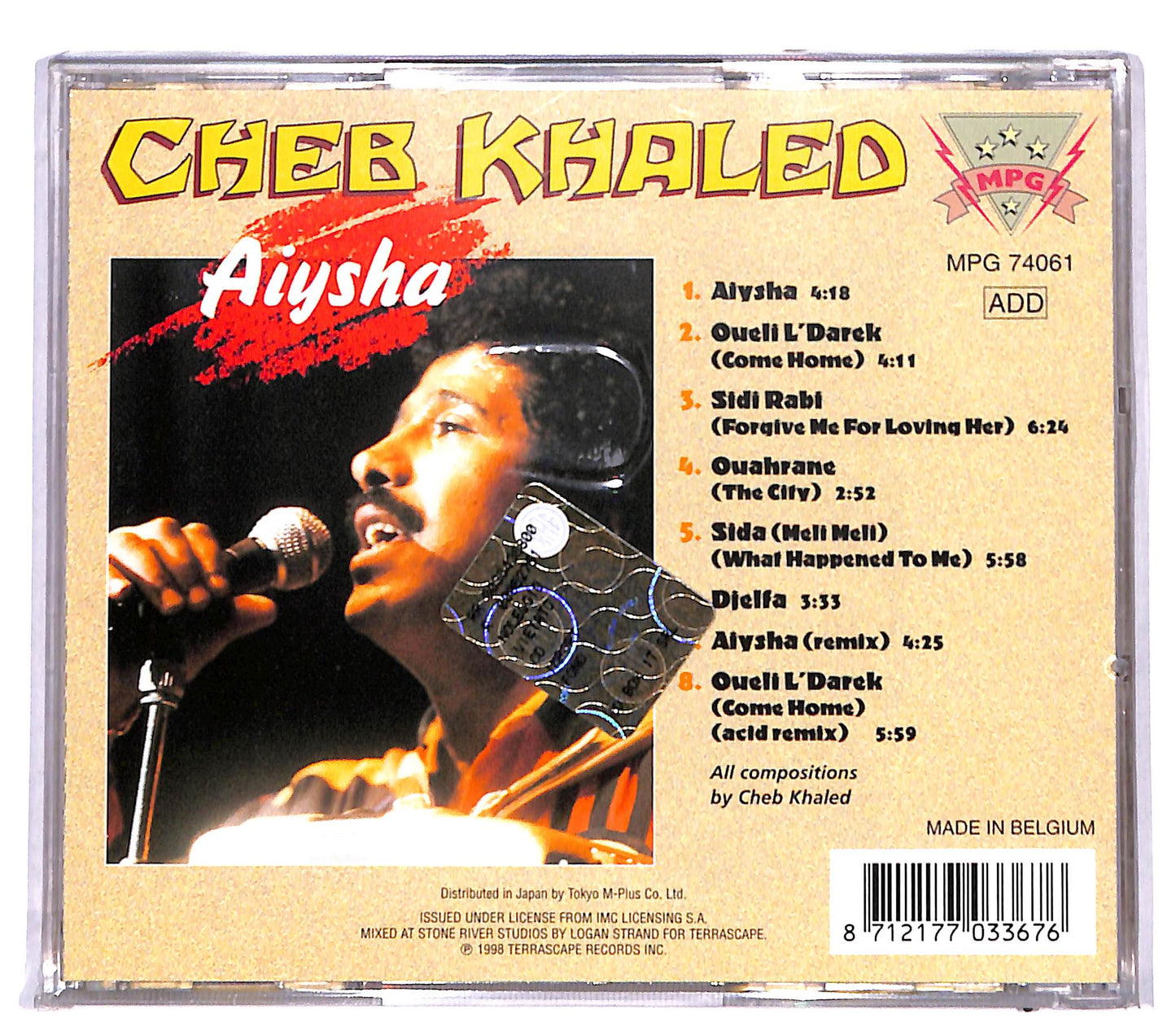 EBOND Cheb Khaled - Aiysha CD CD107736