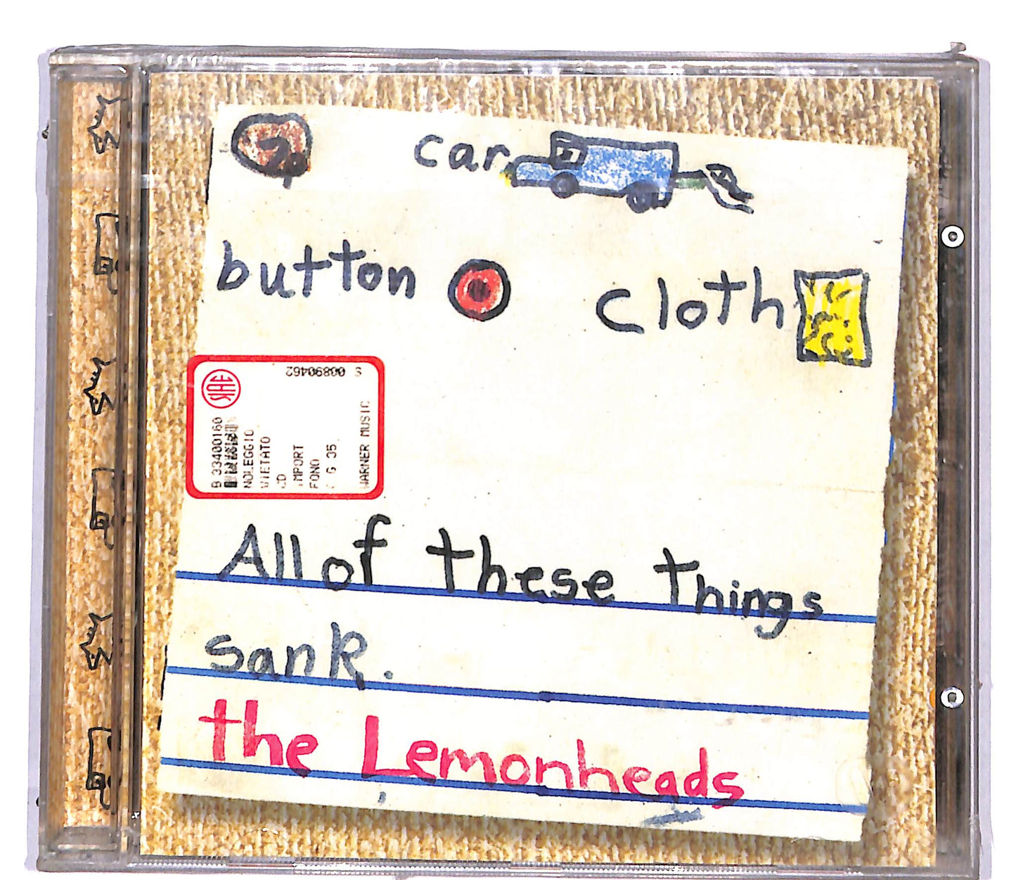 EBOND The Lemonheads - Car Button Cloth CD CD107741