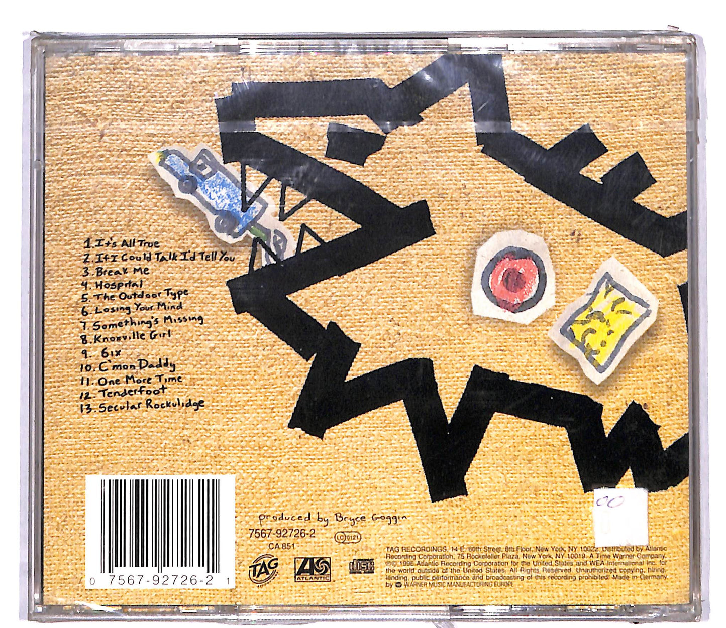 EBOND The Lemonheads - Car Button Cloth CD CD107741