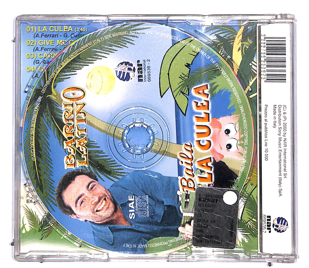 EBOND Baila La Culea - Barrio Latino CD CD107746