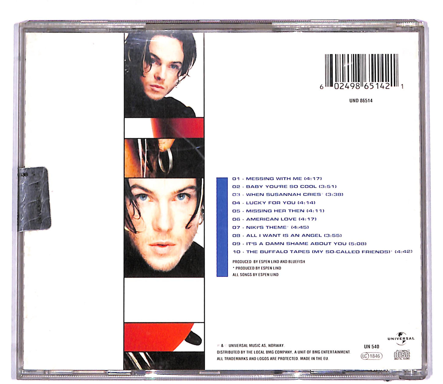 EBOND Espen Lind - Red CD CD107802