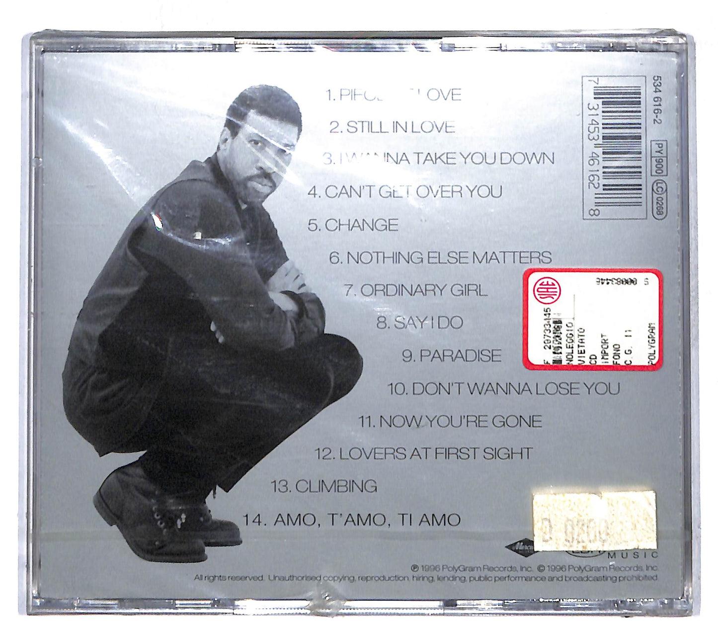 EBOND Lionel Richie - Louder Than Words CD CD107929