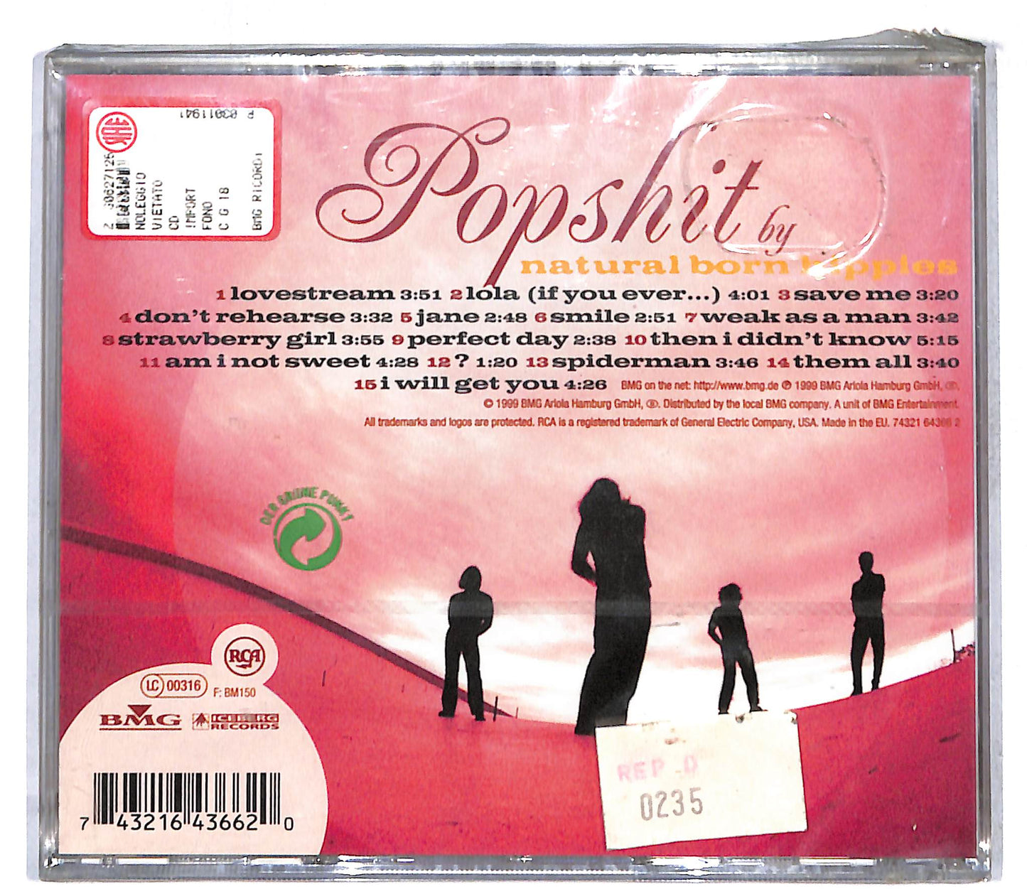 EBOND Natural Born Hippies - Popshit CD CD107952