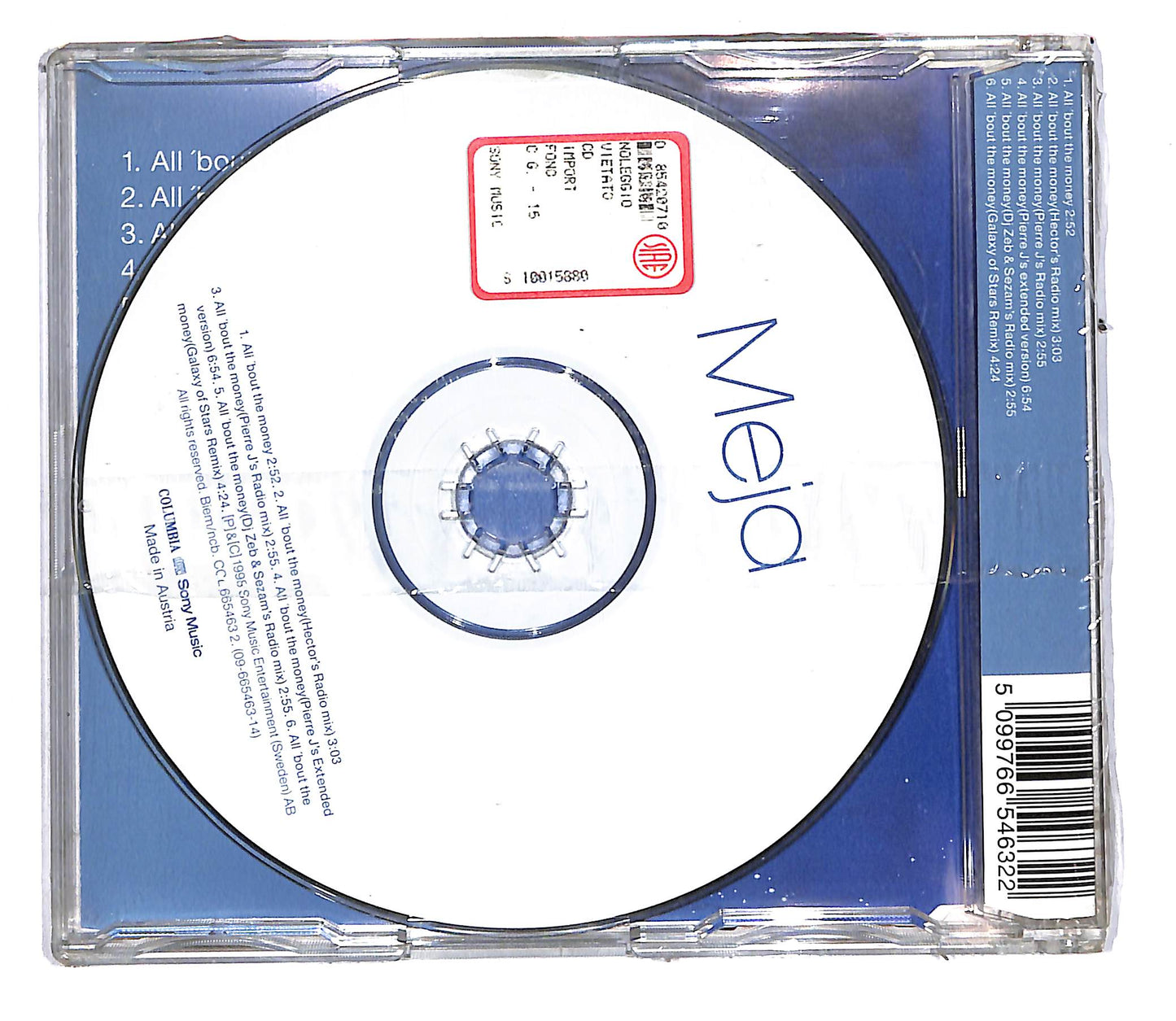 EBOND Meja - All 'Bout The Money (Remixes) CD CD108022